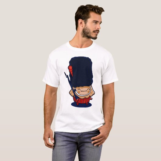 Engels Muffin T-shirt (Voorkant volledig)