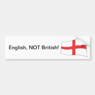 Engels, NIET Brits! -Bumpersticker Bumpersticker