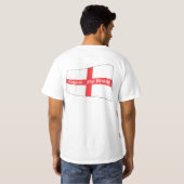 Engels, niet Brits. T-shirt (Achterkant volledig)