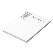 Engels notitieblok bulldog (Linkerzijde)