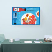 Engels Ontbijt Bedrijf Spandoek (Beurs)