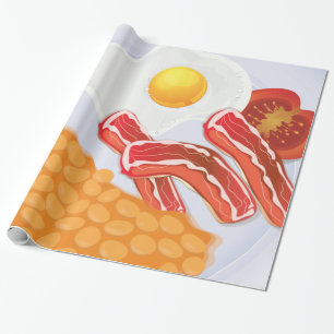 Engels Ontbijt Cadeaupapier