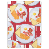 Engels ontbijt klembord (Achterkant)