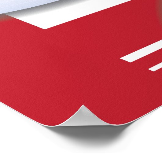 Engels ontbijt poster (Hoek)