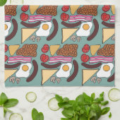 Engels ontbijt theedoek (Gevouwen)