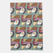 Engels ontbijt theedoek (Verticaal)