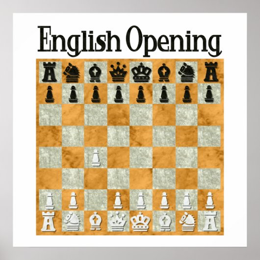 Engels openen poster (Voorkant)