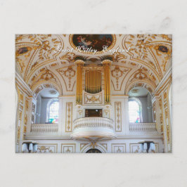 Engels orgel briefkaart