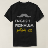 Engels pesnalum Thamizhan Da - White T-shirt (Design voorkant)