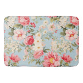 Engels platteland bloementuin badmat (Voorkant)