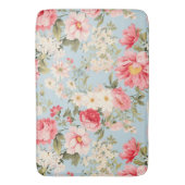 Engels platteland bloementuin badmat (Voorkant Verticaal)