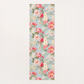 Engels platteland bloementuin yogamat (Achterkant)