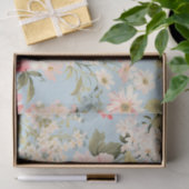 Engels platteland bloementuinen tissuepapier (Geschenk)