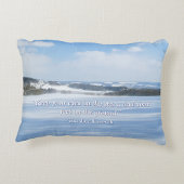 Engels platteland in de winter - Gepersonaliseerd Accent Kussen