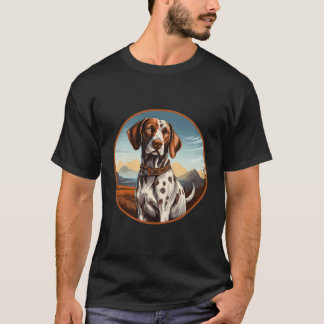 Engels Pointer Hondenras Schattige Dog Funny T-shirt