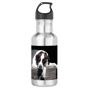 Engels Pointer Water Bottle - "Sophie" Waterfles