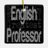 Engels professor Extraordinaire Keramisch Ornament (Voorkant)