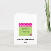 Engels "puppy" van het Spaniel van de Aanzetsteen Kaart (Achterkant)