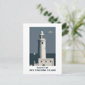 Engels retro-briefkaart van de Coast 1920s Briefkaart (Staand voorkant)