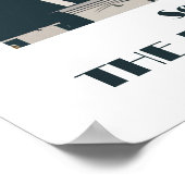 Engels retro-poster van de Coast 1920s Poster (Hoek)