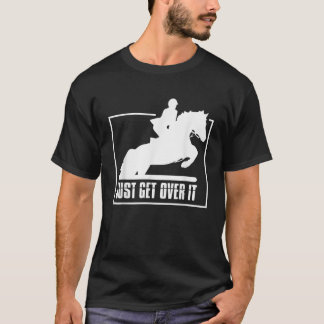 Engels Riding Hunter Jumper Girl Paardrijden T.S T-shirt