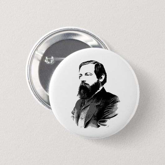 Engels Ronde Button 5,7 Cm (Voorkant /achterkant)