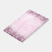  Engels Roos Lavender Violet Pink Floral Post-it® Notes (Schuin)