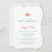 Engels Roos Union Jack Baby shower Kaart (Voorkant)