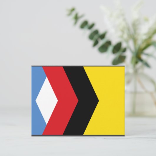 Engels , Rusland Briefkaart (Staand voorkant)