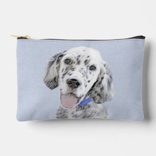Engels Setter Blue Belton Schilderij Pet Dog Art Etui