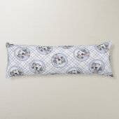 Engels Setter Blue Belton Schilderij Pet Dog Art Lichaamskussen (Achterkant)