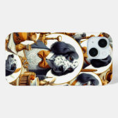 Engels Setter Illustratie Case-Mate iPhone Case (Achterkant (horizontaal))