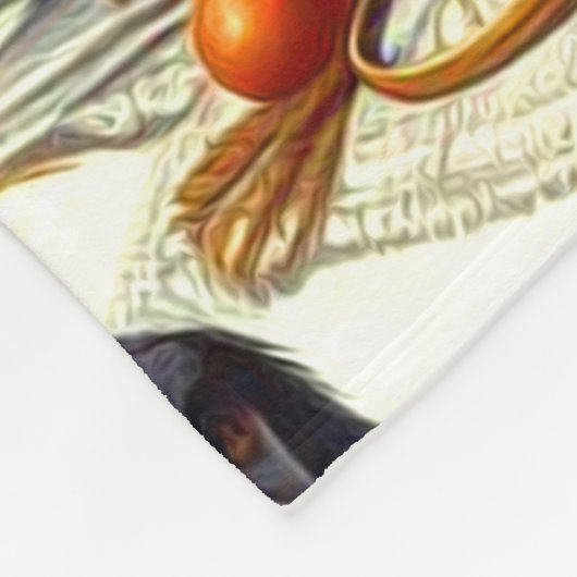 Engels Setter Illustratie Fleece Deken (Hoek)