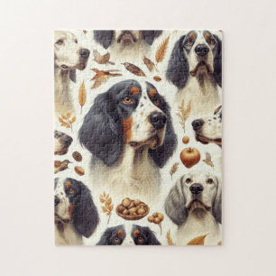 Engels Setter Naadloos Legpuzzel