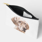 Engels Setter Oranje Belton Schilderij Pet Dog Art Etui (Open)