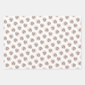 Engels Setter Oranje Belton Schilderij Pet Dog Art Inpakpapier Vel (Voorkant 2)