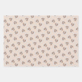 Engels Setter Oranje Belton Schilderij Pet Dog Art Inpakpapier Vel (Voorkant)