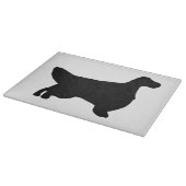 Engels Setter silo zwart Snijplank (Hoek)