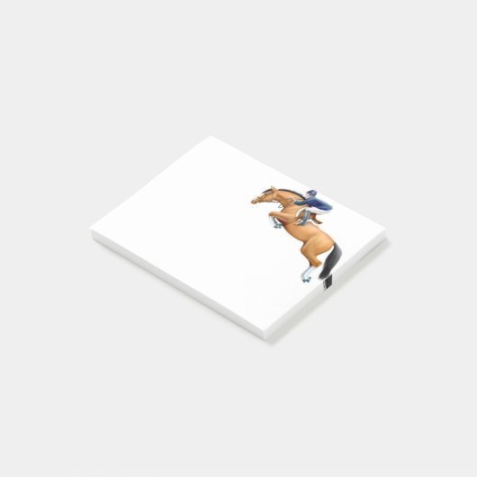 Engels Show Jumper Horse Post The Notes (Schuin)