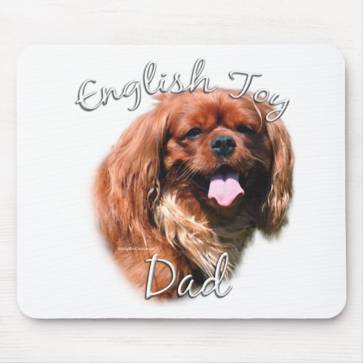 Engels Speelgoed Spaniel Dad 2 Muismat (Voorkant)