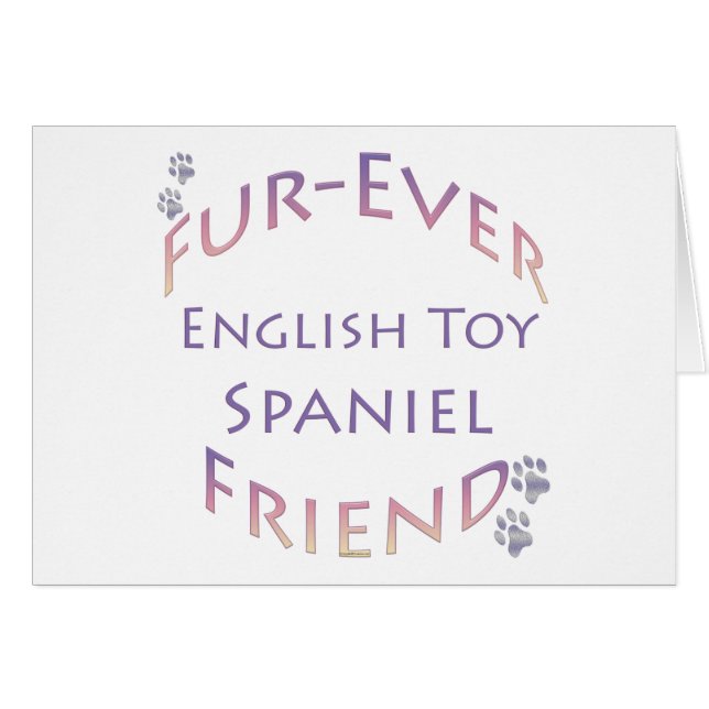 Engels Speelgoed Spaniel Furever (Voorkant Horizontaal)