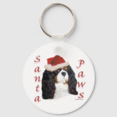 Engels Speelgoed Spaniel (prins) Santa Paws Sleutelhanger (Achterkant)