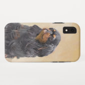 Engels Speelgoed Spaniel Schilderen Originele Dier Case-Mate iPhone Case (Achterkant (horizontaal))