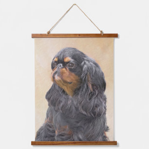 Engels Speelgoed Spaniel Schilderen Originele Dier Hangend Wandkleed
