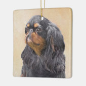 Engels Speelgoed Spaniel Schilderen Originele Dier Keramisch Ornament (Links)