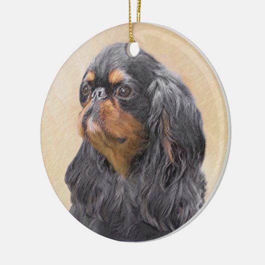 Engels Speelgoed Spaniel Schilderen Originele Dier Keramisch Ornament (Links)