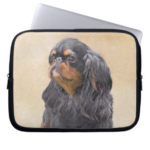 Engels Speelgoed Spaniel Schilderen Originele Dier Laptop Sleeve