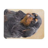 Engels Speelgoed Spaniel Schilderen Originele Dier Magneet (Horizontaal)