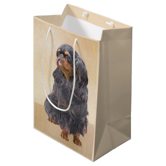 Engels Speelgoed Spaniel Schilderen Originele Dier Medium Cadeauzakje (Voorkant Gekanteld)