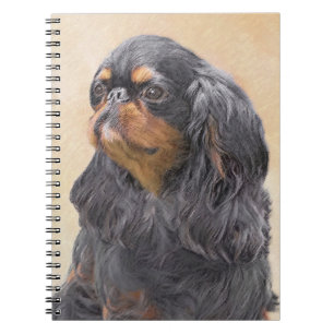Engels Speelgoed Spaniel Schilderen Originele Dier Notitieboek
